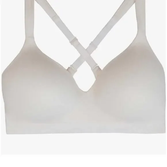 *Carole Hochman Seamless Comfort Bra Black/Moonlight - SMALL - Picture 3 of 5